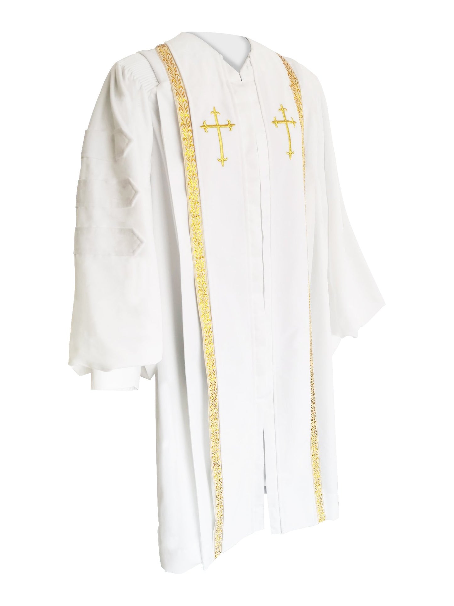 White Bishop Clergy Robe