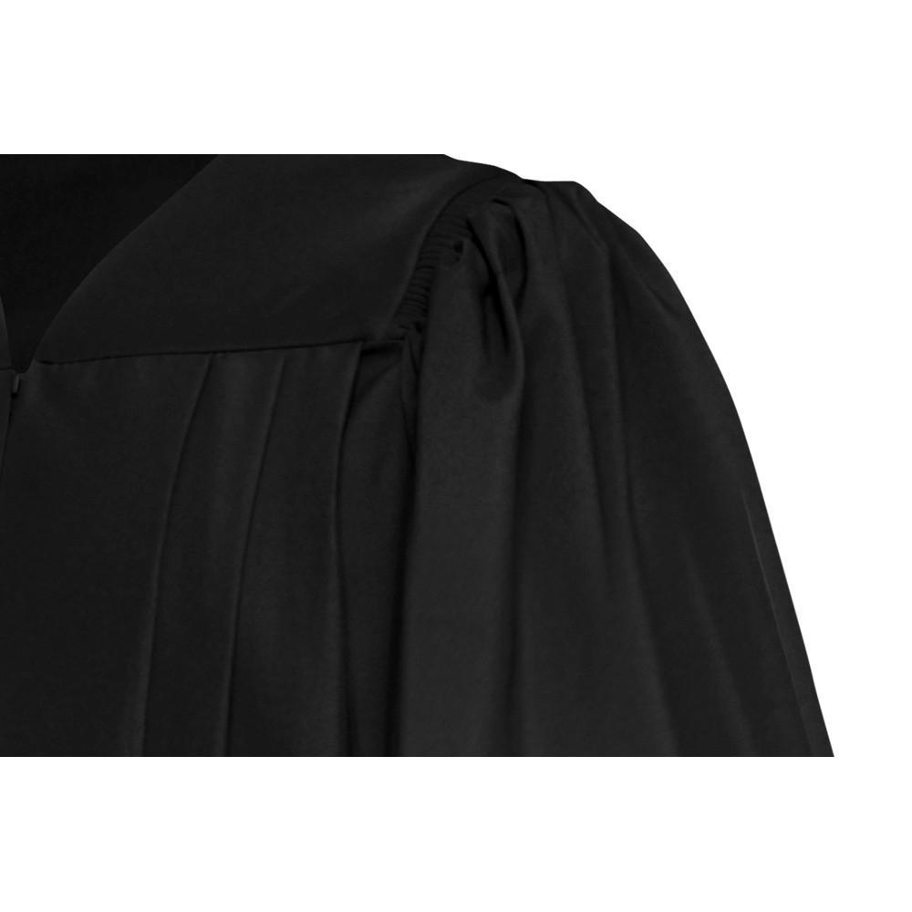 Deluxe Black Choir Robe - Church Choir Robes - Churchgoers
