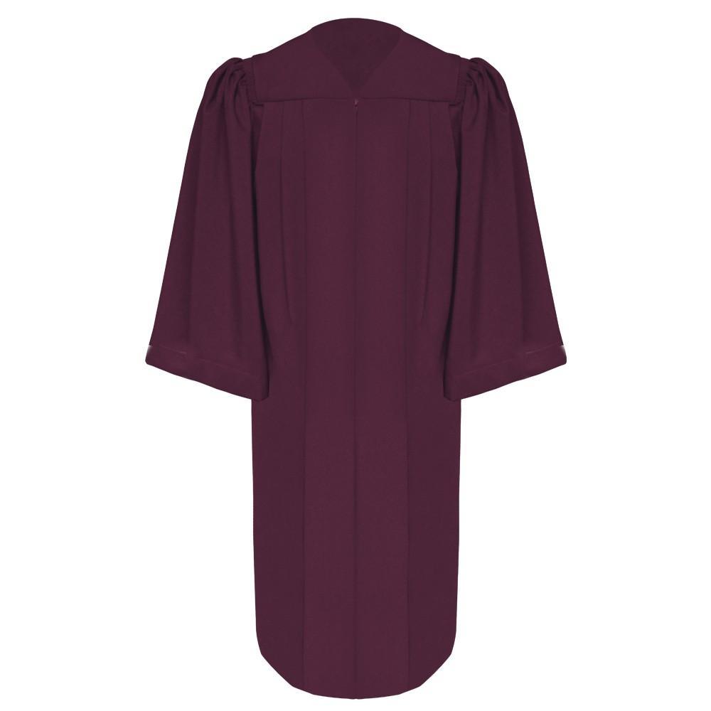 Deluxe Maroon Choir Robe - Church Choir Robes - ChoirBuy