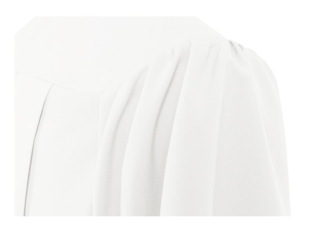 Matte White Choir Robe - Church Choir Robes - Churchgoers