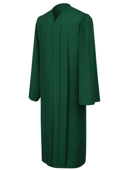 Matte Hunter Choir Robe - Church Choir Robes - Churchgoers