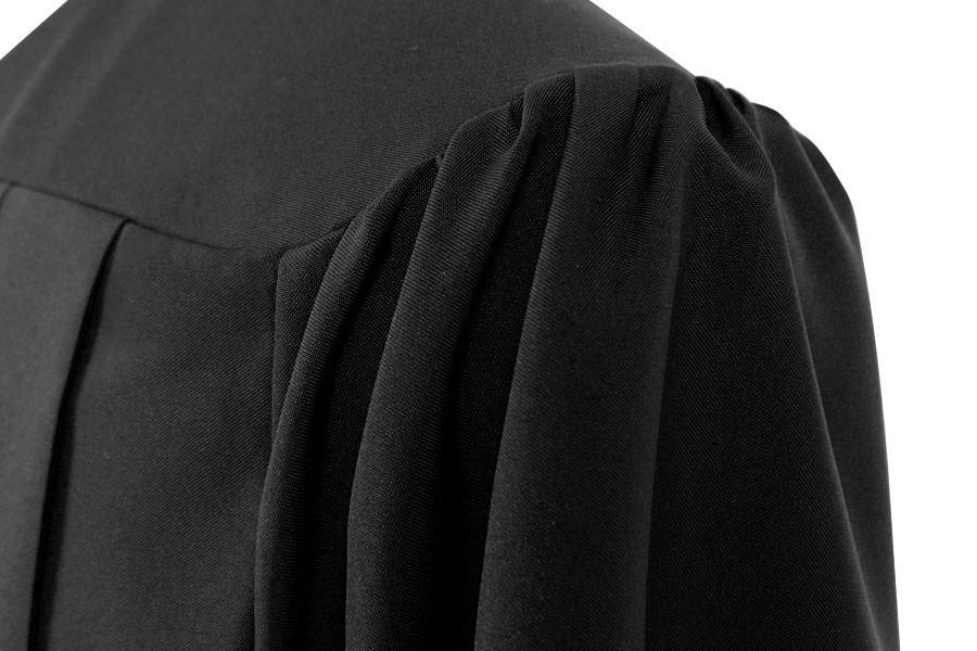 Matte Black Choir Robe - Church Choir Robes - Churchgoers