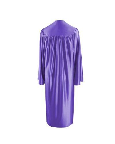 Shiny Purple Choir Robe - Church Choir Robes - Churchgoers