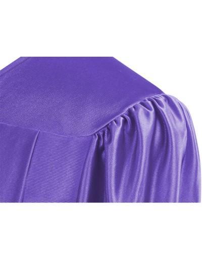 Shiny Purple Choir Robe - Church Choir Robes - Churchgoers