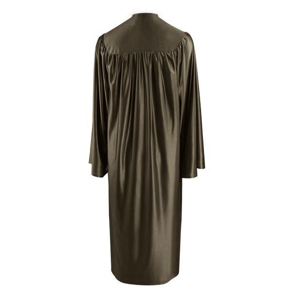Shiny Brown Choir Robe - Church Choir Robes - Churchgoers