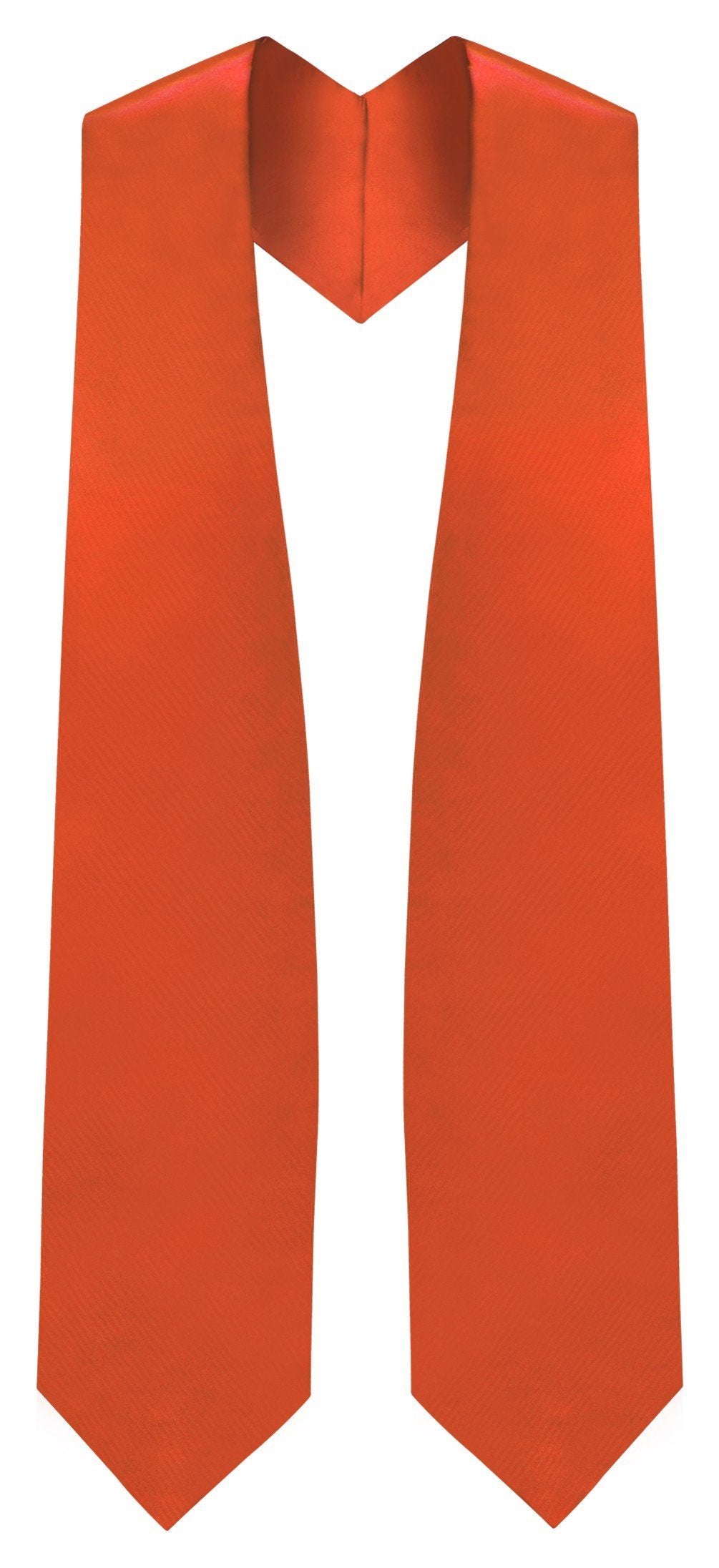 Orange Traditional Choir Stole - Church Choir Robes - Churchgoers