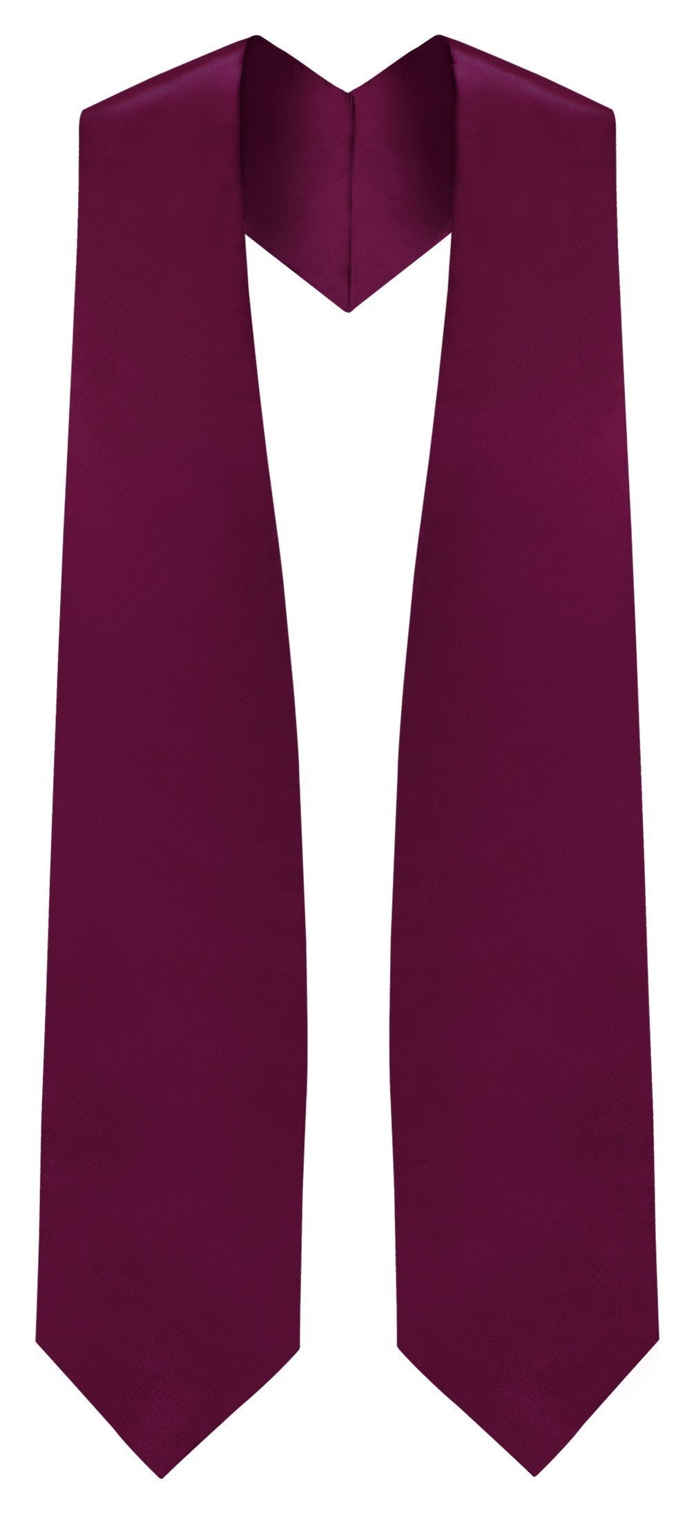 Maroon Traditional Choir Stole - Church Choir Robes - Churchgoers