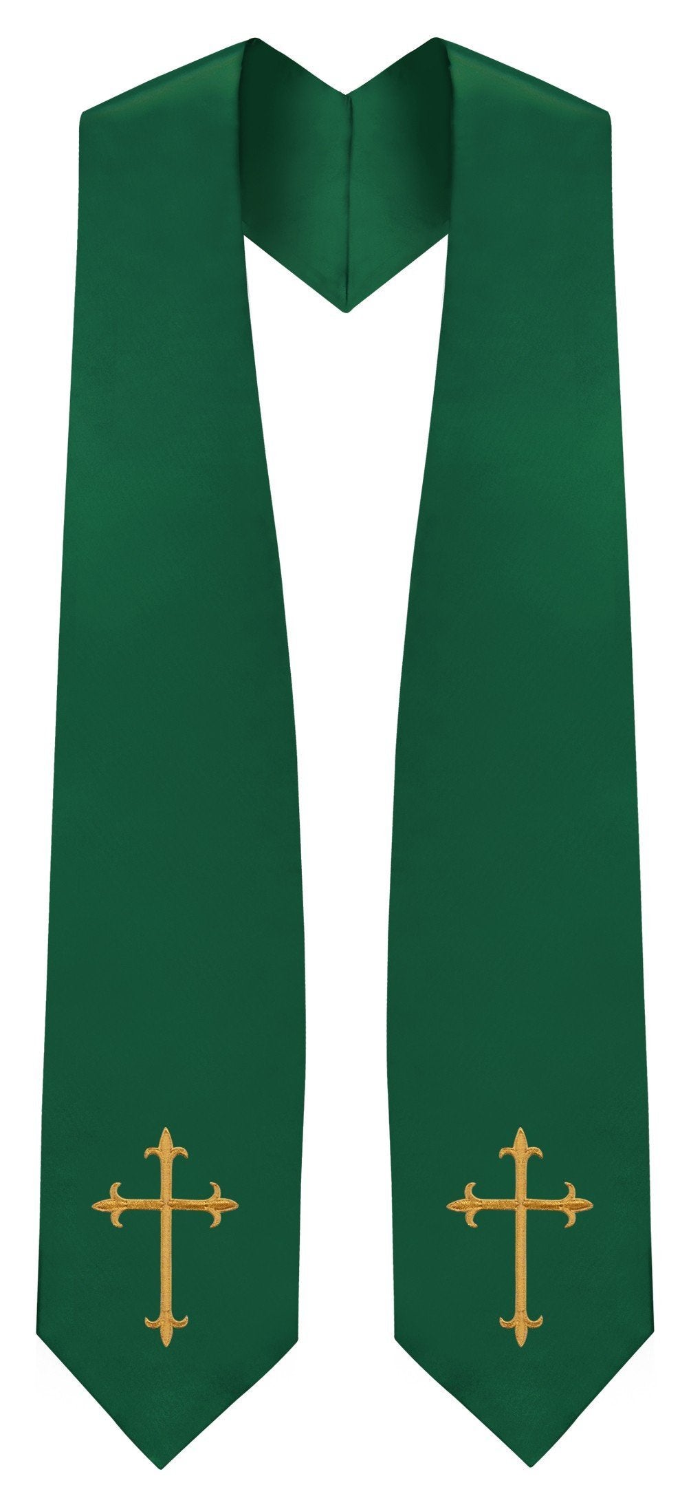 Hunter Traditional Choir Stole - Church Choir Robes - Churchgoers