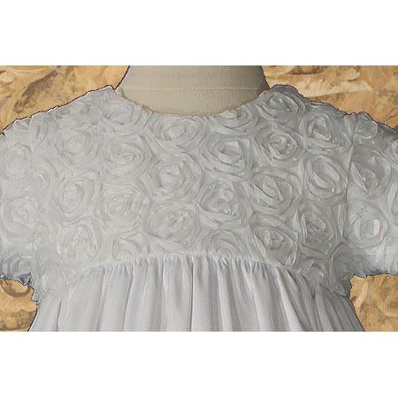 Darcy Cotton Sateen Baptism Gown