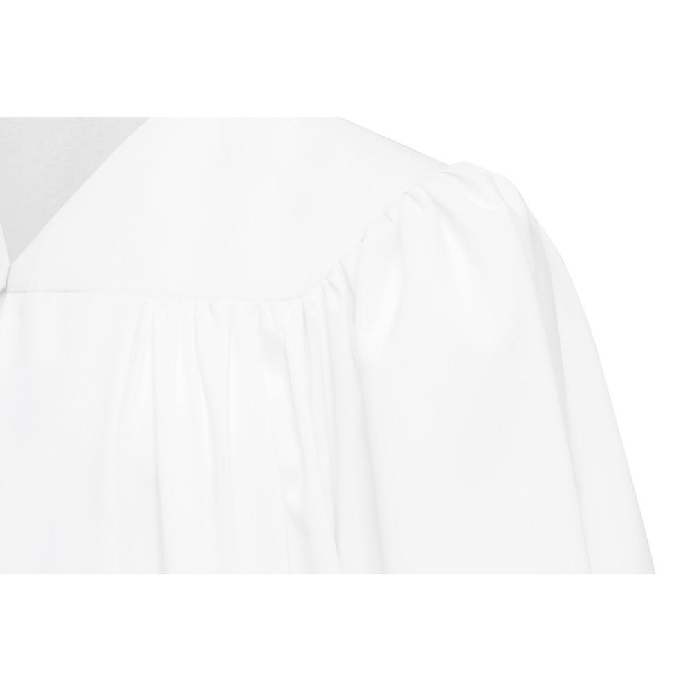 Premium White Baptismal Robe