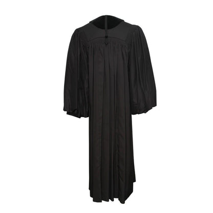Front Velvet Geneva Clergy Robe
