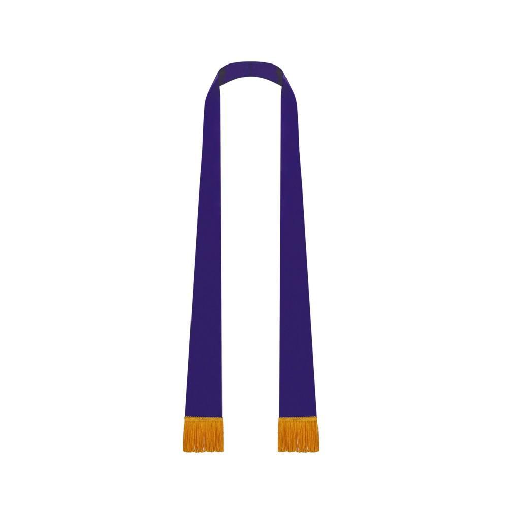 Purple Satin Pulpit Stole