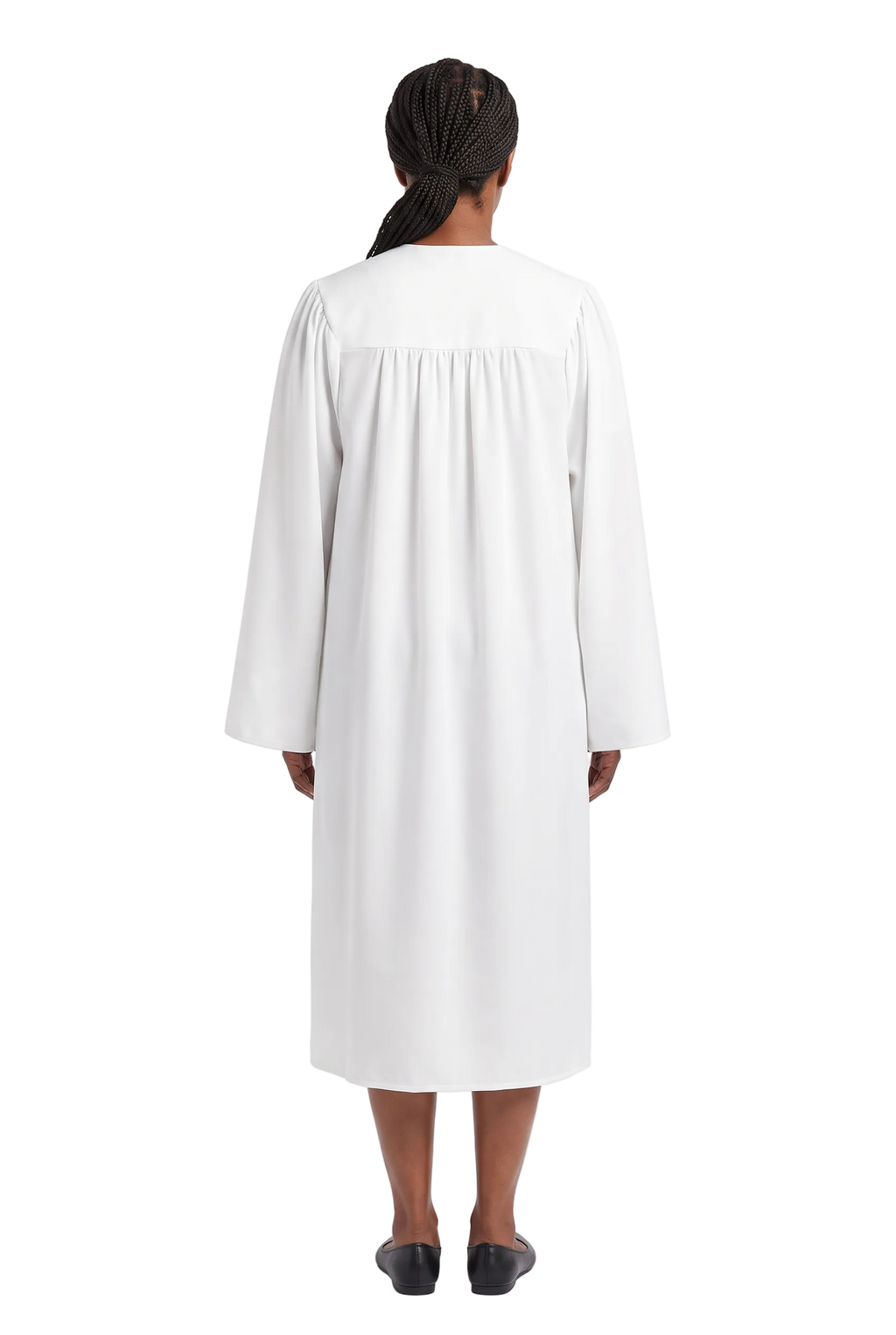 Matte White Choir Robe