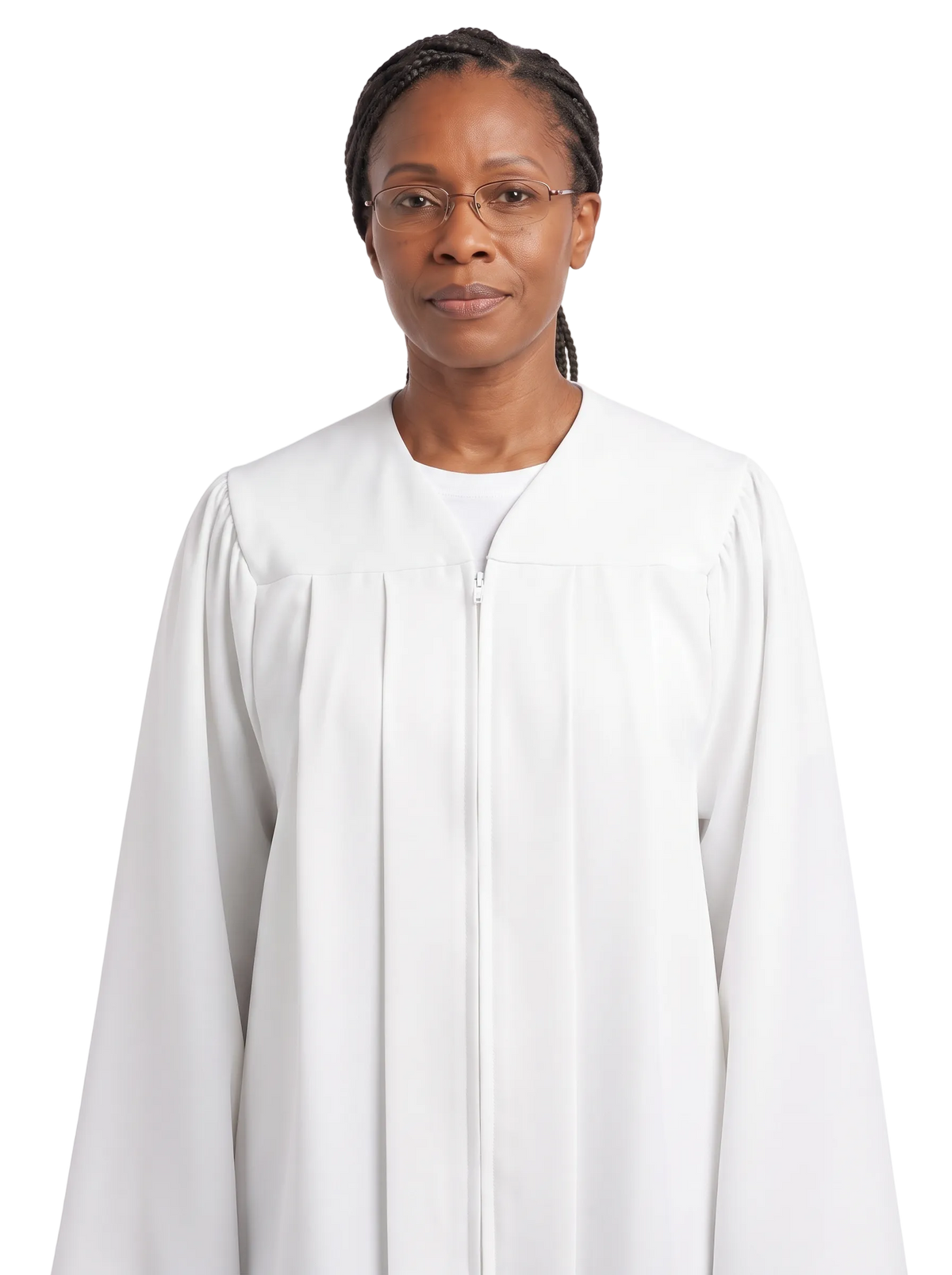Matte White Choir Robe