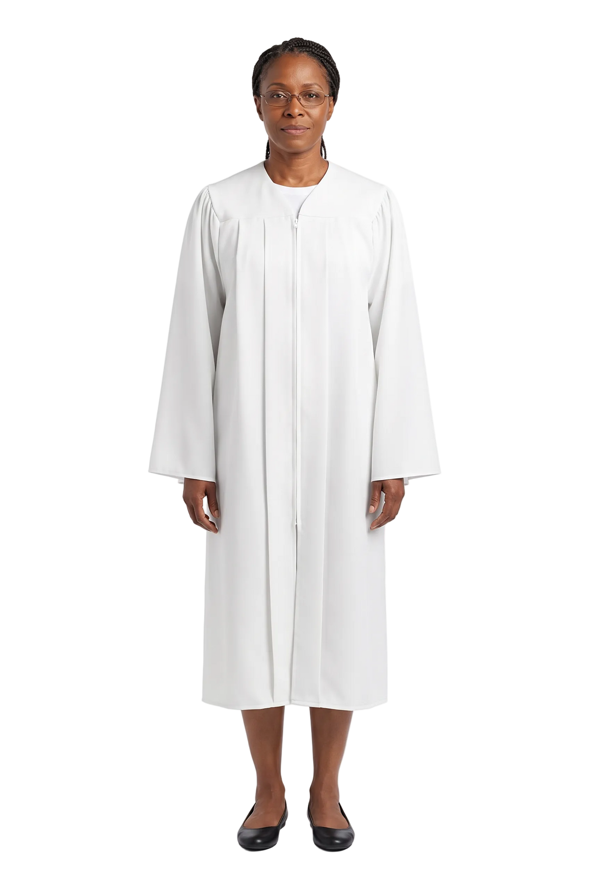Matte White Choir Robe