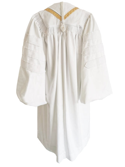 White Bishop Clergy Robe