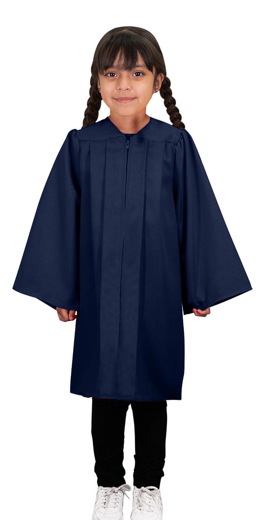 Child's Matte Navy Blue Choir Robe