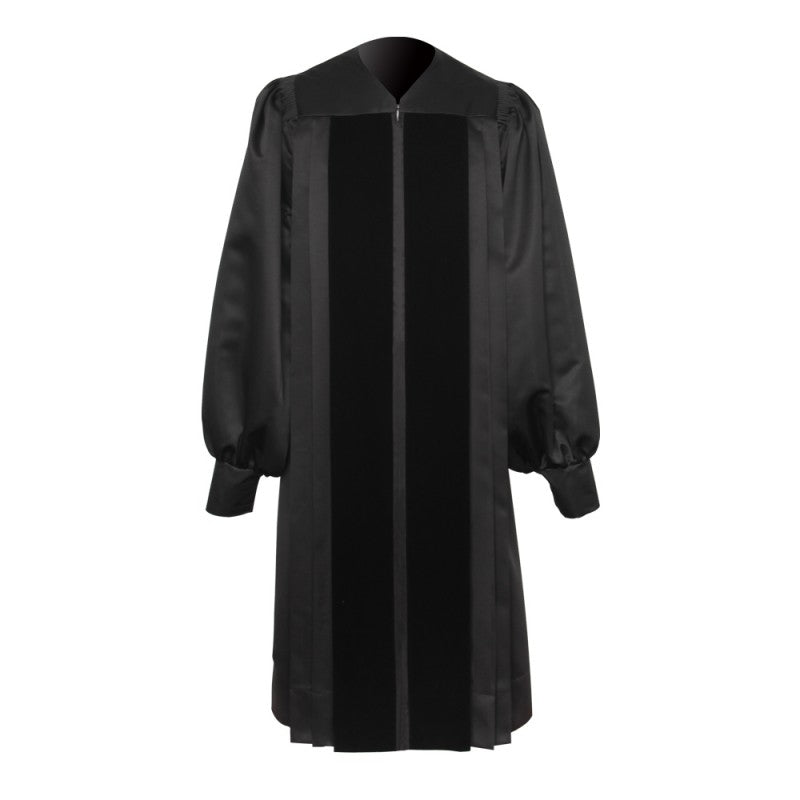 Black Pulpit Robe