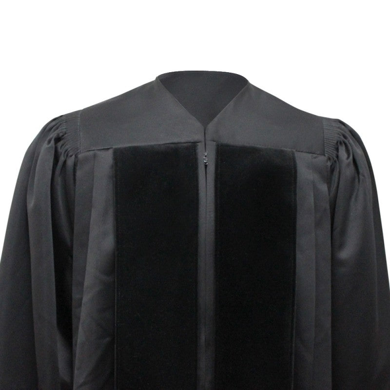 Black Pulpit Robe