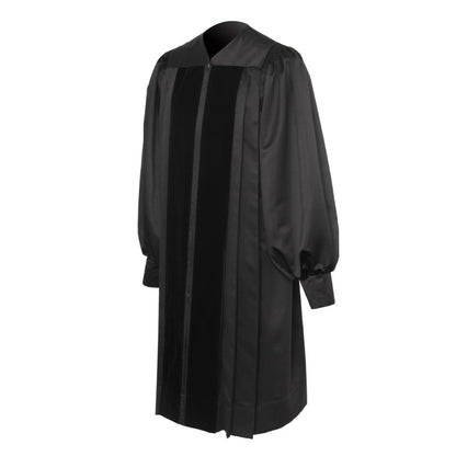 Black Pulpit Robe