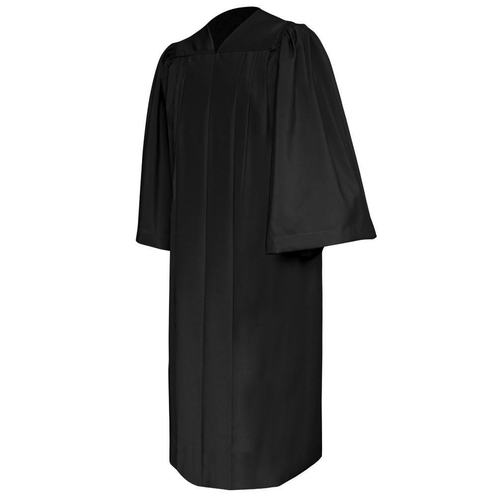 Deluxe Black Choir Robe - Church Choir Robes - ChoirBuy