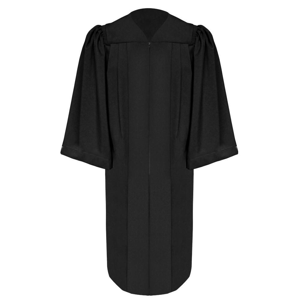 Deluxe Black Choir Robe - Church Choir Robes - Churchgoers