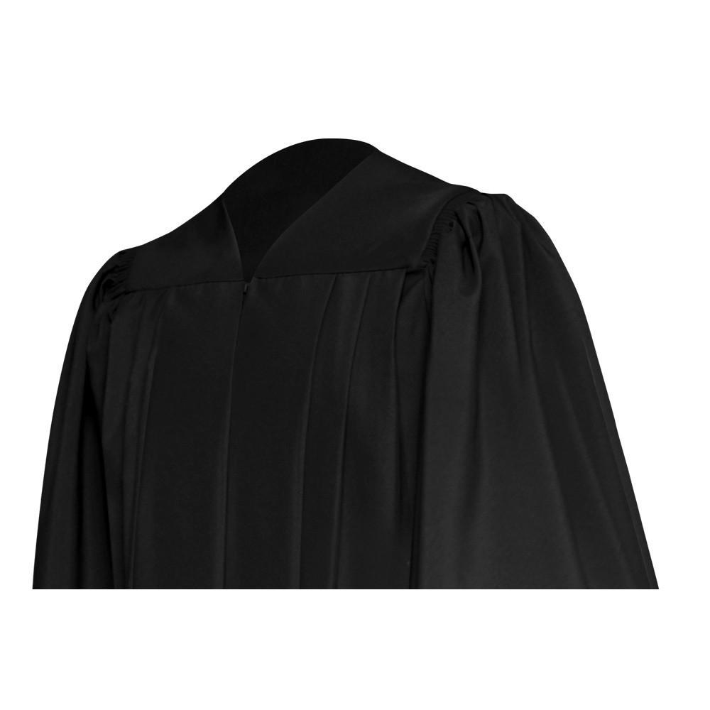 Deluxe Black Choir Robe - Church Choir Robes - Churchgoers