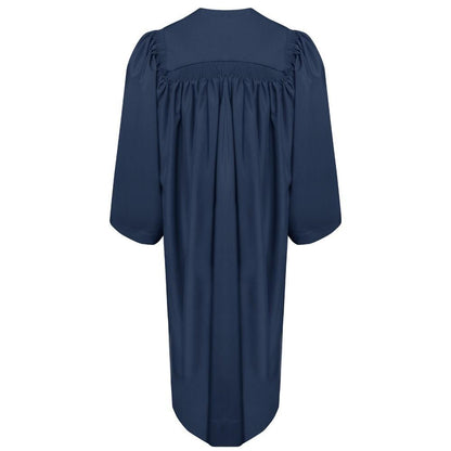 Deluxe Navy Blue Choir Robe - Church Choir Robes - ChoirBuy