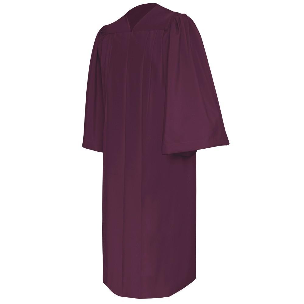 Deluxe Maroon Choir Robe - Church Choir Robes - ChoirBuy