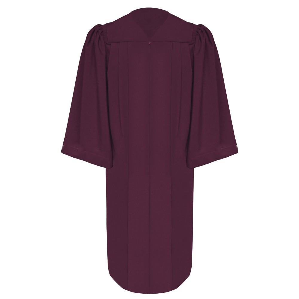 Deluxe Maroon Choir Robe - Church Choir Robes - Churchgoers