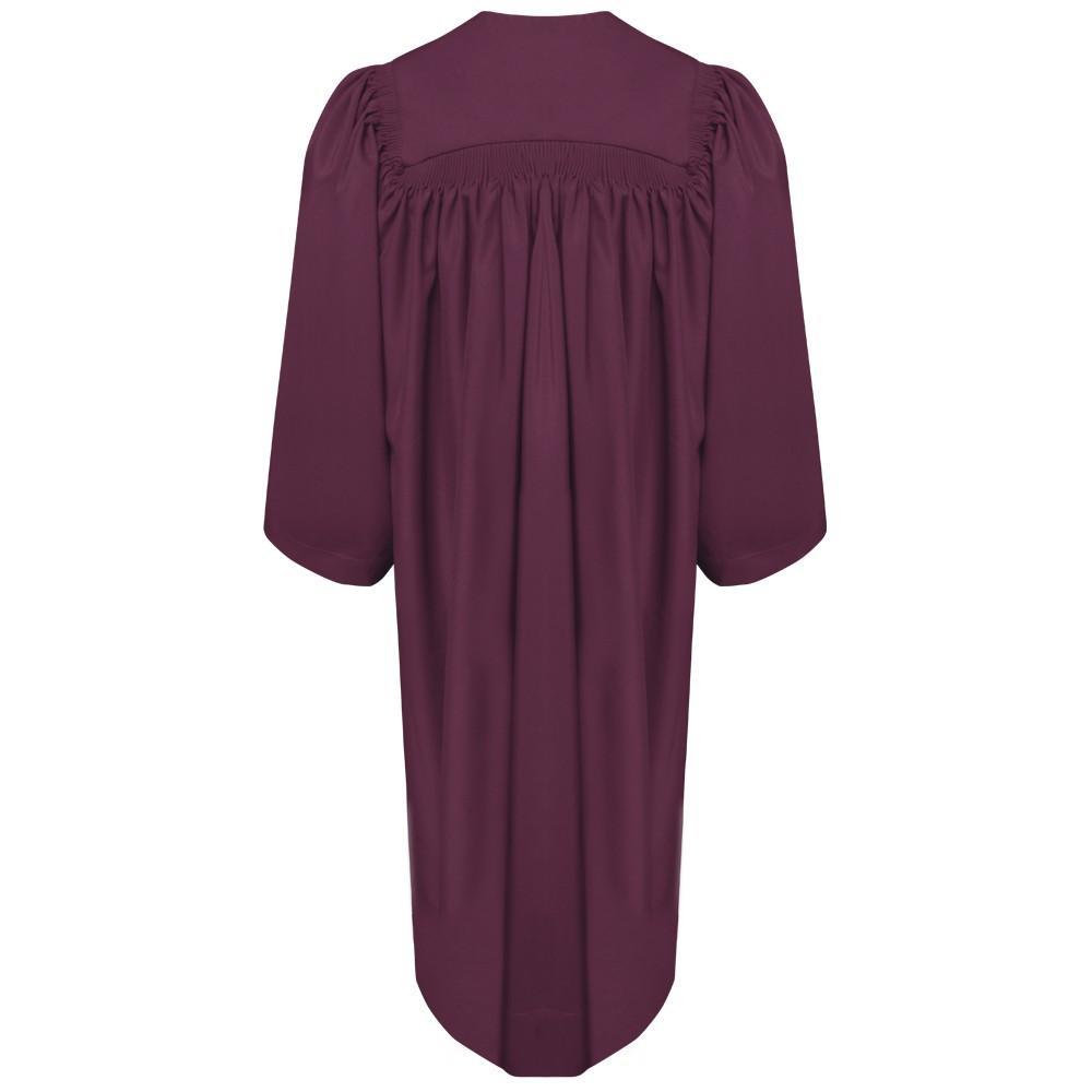 Deluxe Maroon Choir Robe - Church Choir Robes - Churchgoers