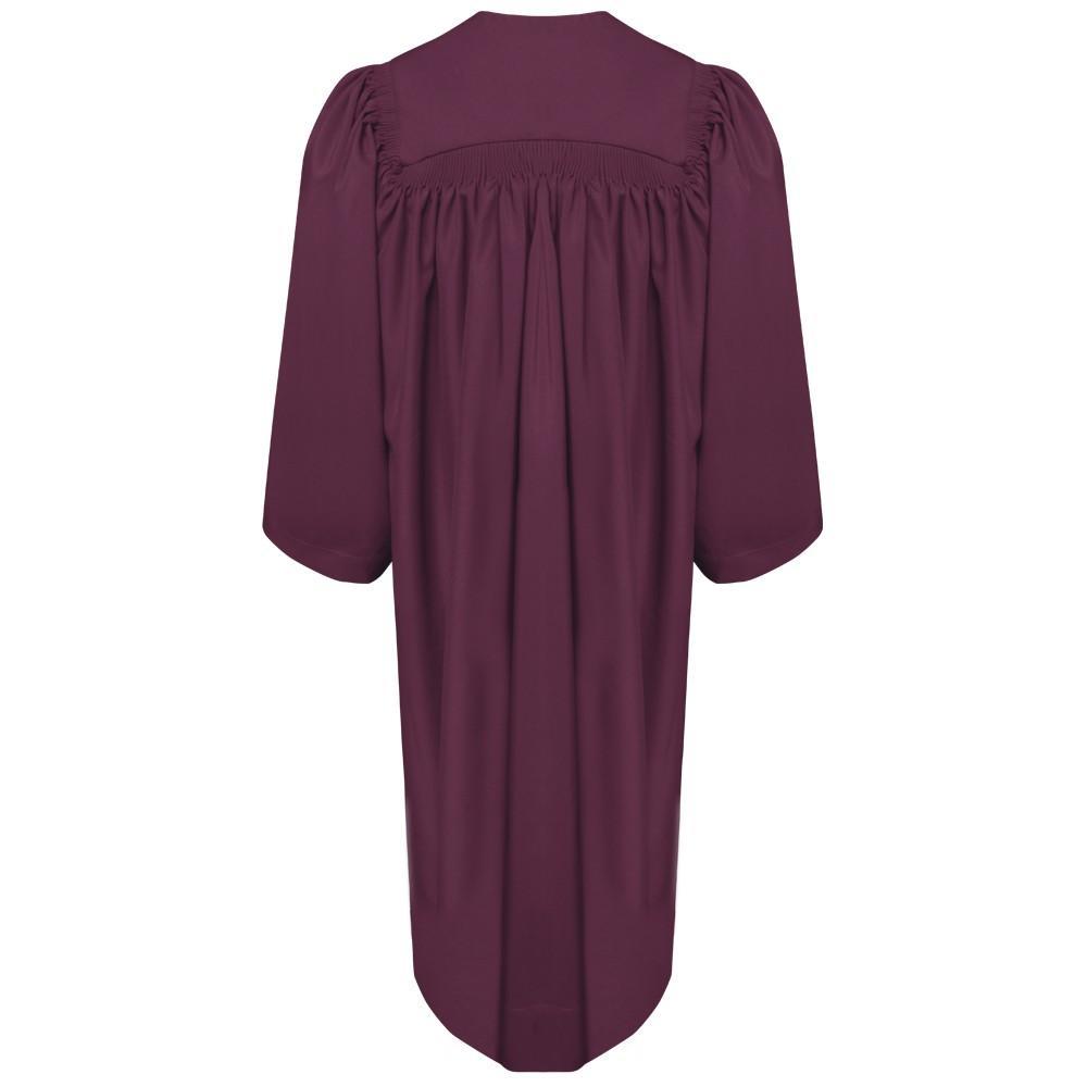 Deluxe Maroon Choir Robe - Church Choir Robes - ChoirBuy