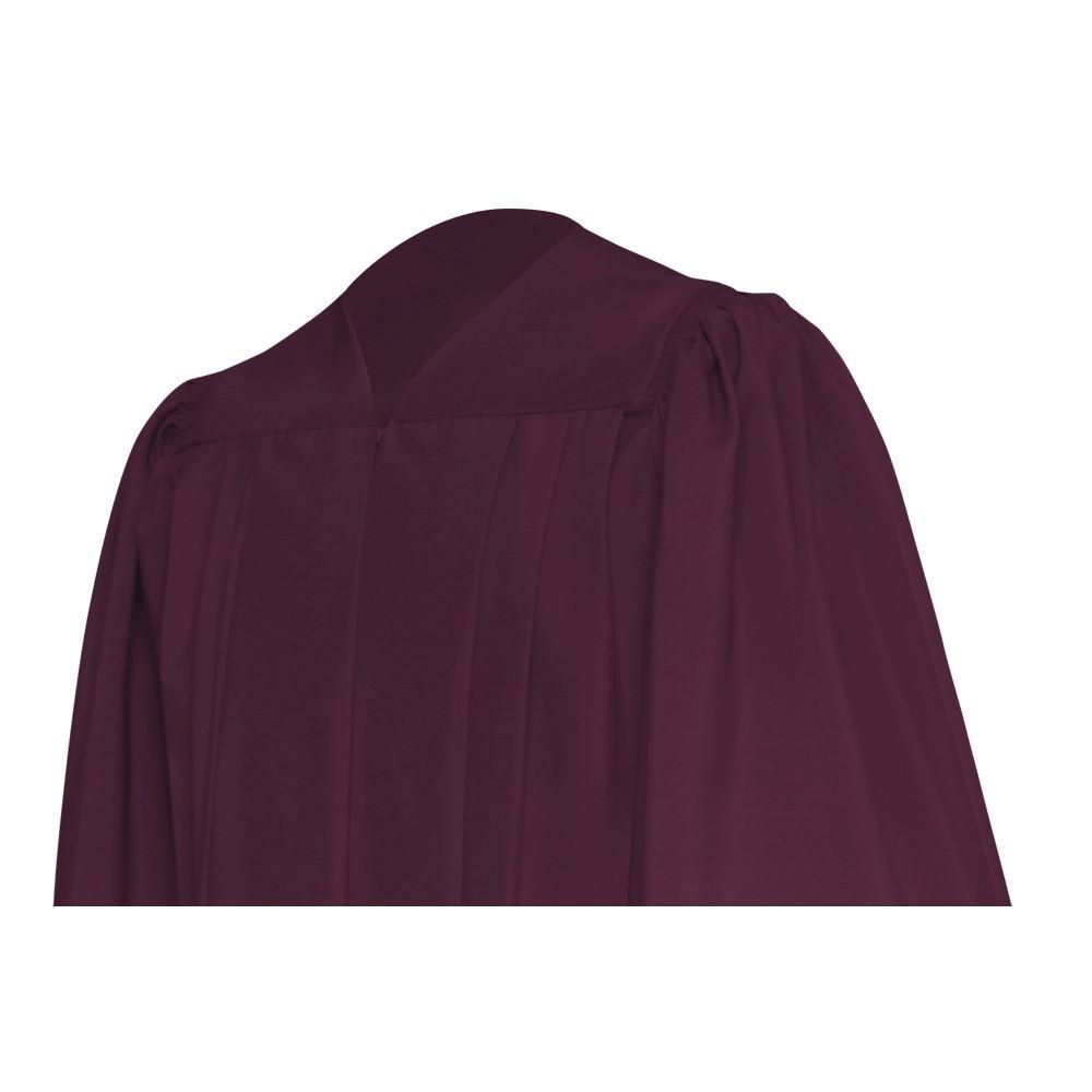 Deluxe Maroon Choir Robe - Church Choir Robes - Churchgoers