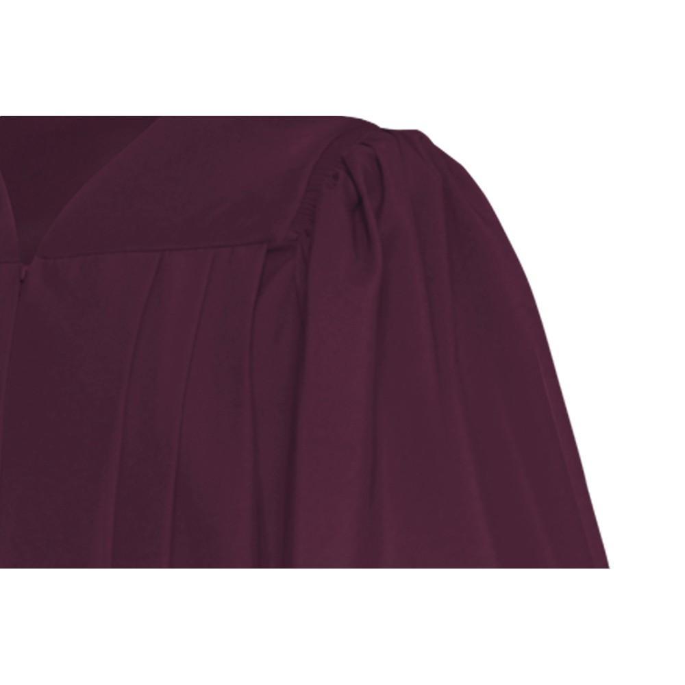 Deluxe Maroon Choir Robe - Church Choir Robes - Churchgoers