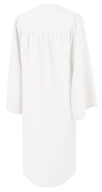 Matte White Choir Robe - Church Choir Robes - Churchgoers