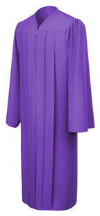 Matte Purple Choir Robe - Church Choir Robes - Churchgoers