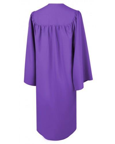 Matte Purple Choir Robe - Church Choir Robes - ChoirBuy