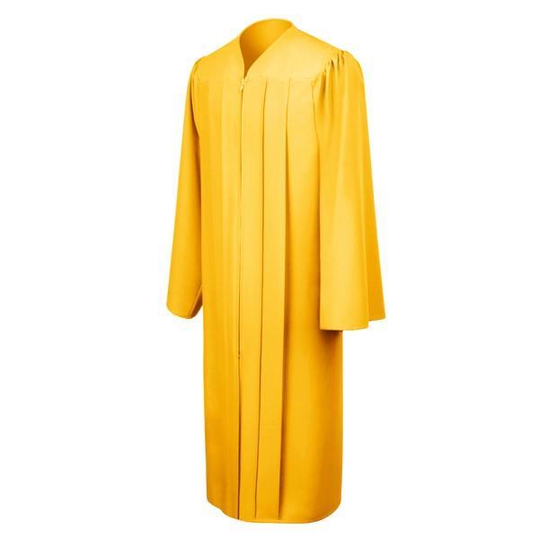 Matte Gold Choir Robe - Church Choir Robes - Churchgoers
