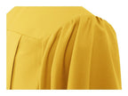 Matte Gold Choir Robe - Church Choir Robes - Churchgoers