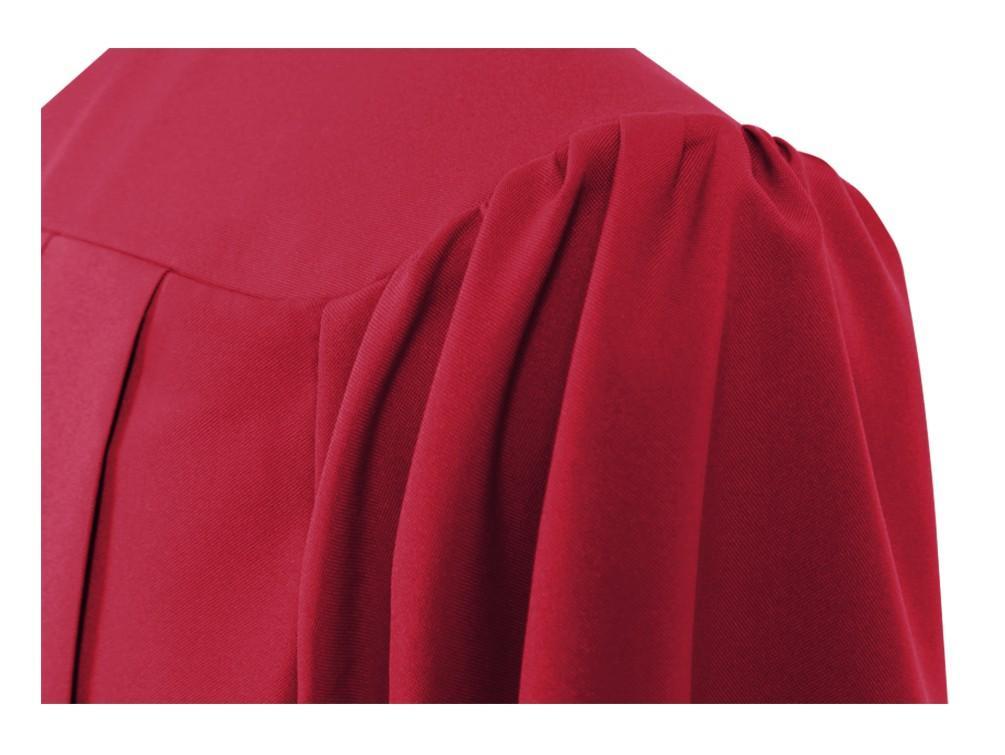 Matte Red Choir Robe - Church Choir Robes - Churchgoers