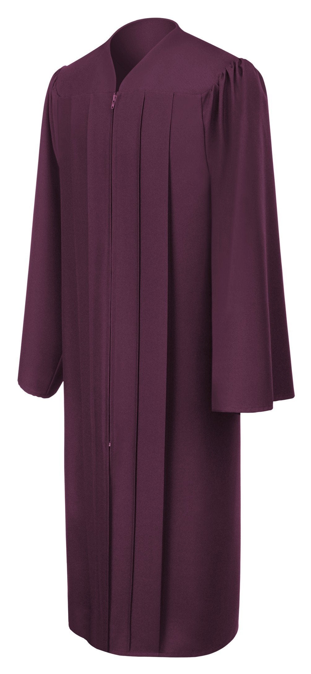Matte Maroon Choir Robe - Church Choir Robes - Churchgoers
