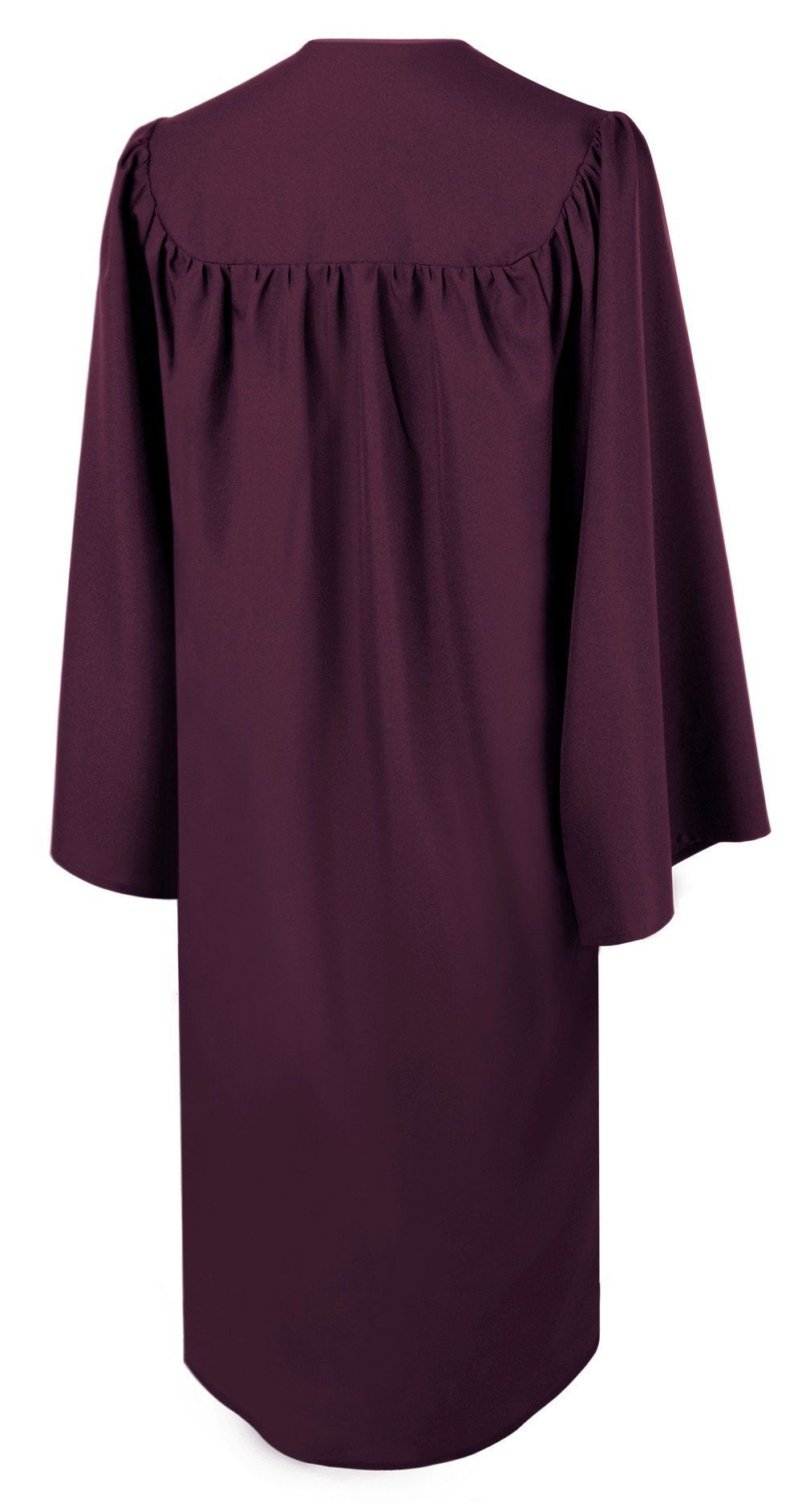 Matte Maroon Choir Robe - Church Choir Robes - Churchgoers