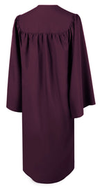 Matte Maroon Choir Robe - Church Choir Robes - Churchgoers