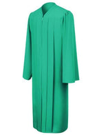 Matte Emerald Green Choir Robe - Church Choir Robes - Churchgoers