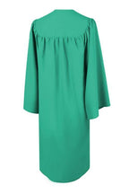 Matte Emerald Green Choir Robe - Church Choir Robes - Churchgoers