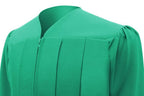 Matte Emerald Green Choir Robe - Church Choir Robes - Churchgoers