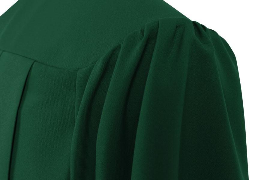 Matte Hunter Choir Robe - Church Choir Robes - Churchgoers