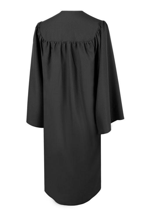 Matte Black Choir Robe - Church Choir Robes - Churchgoers