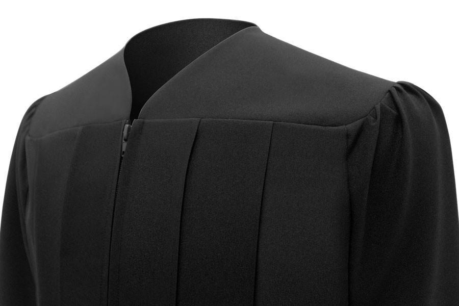 Matte Black Choir Robe - Church Choir Robes - Churchgoers