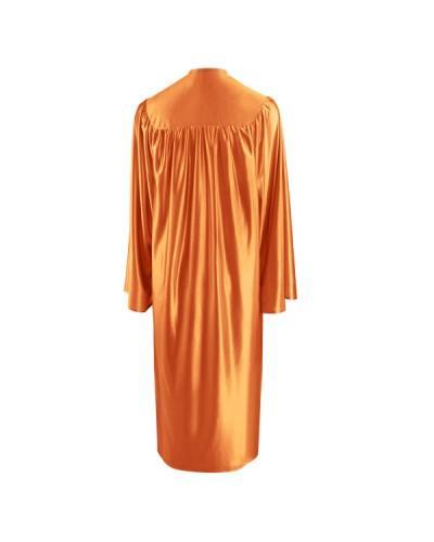 Shiny Orange Choir Robe - Church Choir Robes - Churchgoers